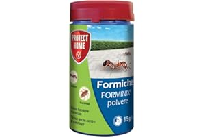 Protect Home Forminix Polvere, Veleno per Formiche Pronta all’Uso. Elimina Formiche e Scarafaggi, Elimina il Nido. Ideale per Ambienti Esterni e Interni. 375g