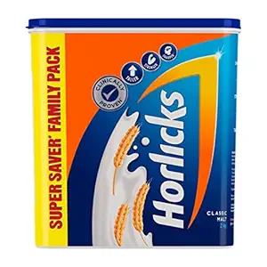 Horlicks Health & Nutrition Drink - 2Kg Refill Pack (Classic Malt)