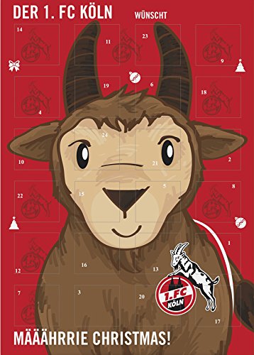 Preisvergleich Produktbild WEIHNACHTSKALENDER ADVENTSKALENDER 1. FC KÖLN 2017