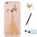Price comparison product image TOUCASA iPhone 6S Plus case,iPhone 6 Plus case, Silicone Protector,Flexible Rubber Anti-Scratch case with Angel Little Fairy Protective Case