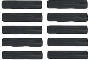 Shopperpack Sacchi Neri per Raccolta Differenziata Rifuti cm 70x110, confezioni da 100pz (10 rotoli da 10pz) - Sacchetti spazzatura 110 litri Nero semi-trasparente