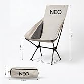 Neo Trail Premium Katlanır Kamp Sandalyesi | Kolay Kurulum, 120KG Taşıma Kapasiteli, Taşıma &Ccedil;antalı