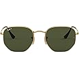 Ray-Ban Rb3548n Hexagonal Flat Lens Sunglasses