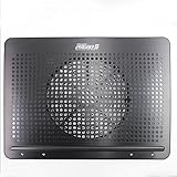 Metallgewebe: OImaster Laptop Kühler mit einer Metall-Mesh-Oberfläche bietet mit einem verschleißfesten und stabilen Laptop tragenden Oberfläche und vermeidet Überhitzung während langer Zeit des Spiels oder Surfen online