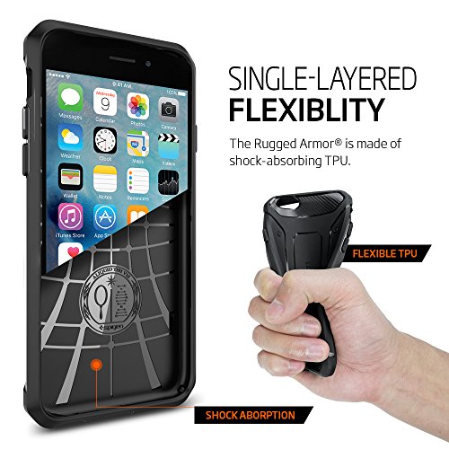 Spigen SGP11643 - Funda para iPhone 6 Plus 6S Plus Negro reviews Spigen SGP11643 - Funda para iPhone 6 Plus 6S Plus Negro