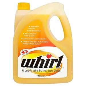 Whirl Vegetable Oil Butter Flavour - 2 x 4LTR: Amazon.co.uk: Grocery