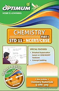 Optimum Educators Educational HD DVD for Std 11 CBSE Chemistry Part 1 (Multicolour)