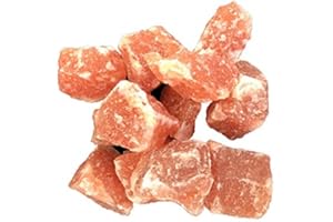‎SALNATURAL REINES BERGKRISTALLSALZ & MEHR SalNatural Himalaya Salz Brocken 3-5 cm Salzstein Sauna Saunaaufgüsse aus Vorgebirge des Himalaya*Pakistan (1 Kg)