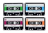 Close Up Untersetzer Kassetten Retro Style