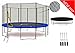 Produktbild LS-T430-PA14 (BD) DELUXE LifeStyle ProAktiv Garten- Trampolin 430 cm - 14ft - Extra Starkes Sicherheitsnetz - 180kg Traglast - TÜV/GS/CE - Model 2017