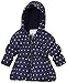 Miniman Baby Girls 0-24m 2E41003 Raincoat Raincoat, Blue, 12-18 Months (Manufacturer Size: 18 Months)