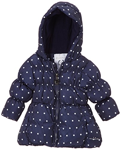 Miniman Baby Girls 0-24m 2E41003 Raincoat Raincoat, Blue, 12-18 Months (Manufacturer Size: 18 Months)
