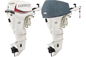 Cubierta de carenado de Motor Fuera de borda Oceansouth para Evinrude (15H.O.-30HP (E-Tec 2CYL))