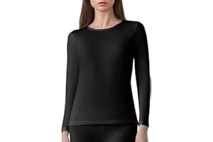 Channo Maglia Termica Morbida Donna: Comoda Leggera Traspirante Ideale per attività all’Aperto e Uso Quotidiano in Inverno