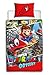 Produktbild Nintendo Super Mario Odyssey Single Bettbezug | Reversible Zwei-seitige Mario Bettwäsche Bettbezug mit Passendem Kissen Fall