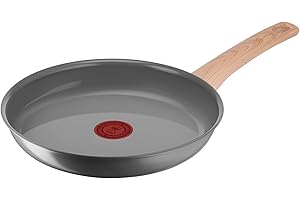 Lagostina Vivissima, Padella Antiaderente 24 cm con Manico Lungo, Rivestimento in Ceramica, Riscaldamento Rapido e Cottura Uniforme, Adatto a Tutte le Fonti di Calore Inclusa Induzione