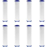 JINXIAN 8 Pcs Filtros de Ducha algod&oacute;n PP Recambio Agua Sedimentos Cartucho | Filtro de Cartucho Filtraci&oacute;n de Agua Dura Desm