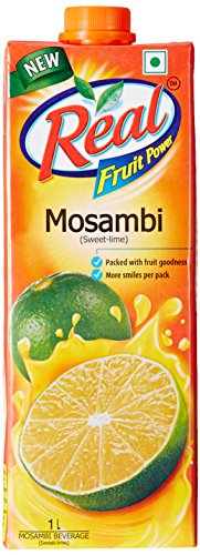 Real Fruit Power Mosambi - 1L RS.87 (12.00% Off) - Amazon