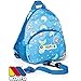 Produktbild Unbekannt Gusyluz Kinderrucksack mit abnehmbaren Sicherheitsband, blau - Kinder Kindergarten Rucksack Sport Tasche Kids Sicherheits Lauflern Gurt