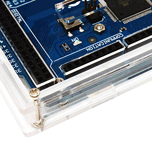 KKmoon Transparent Acryl Schutzh  lle f  r das Arduino MEGA2560 R3 DIY-Modul-Brett Demoboard Shell