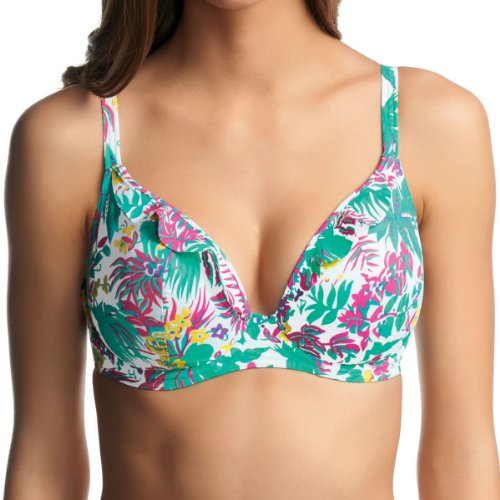 New Freya Girl Friday Underwire Plunge Bikini Top 34FF