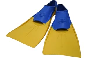 JPL Swim Fins 26-29 (8.5-11.5) Royal/yellow