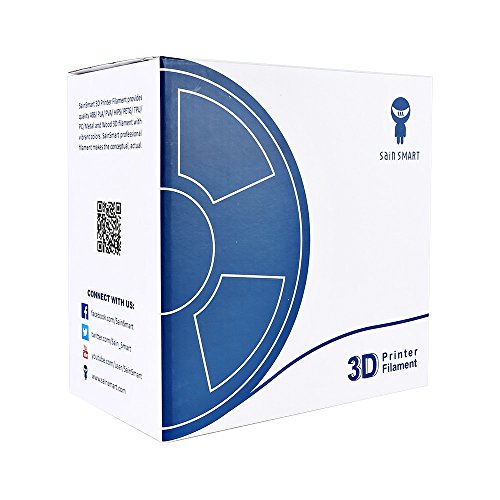 SainSmart Flexible TPU 3D Filament for 3D Printers 3D Drucker, 1,75 mm, 800g Spool - 6