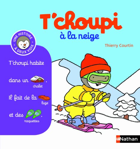 couverture de : T'choupi &agrave; la neige