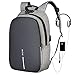 Produktbild WinCret Anti-Diebstahl Laptop Rucksack passt 17.3 Zoll Laptop mit Schloss/USB Anschluss/Headphone Port Wasserdicht Business Laptop Rucksack mit Regenschutz für Herren und Damen