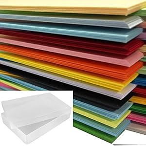A4-Coloured-Paper-500-Sheet-Ream-Supplied-in-a-Weston-Clear-Plastic-Storage-Box