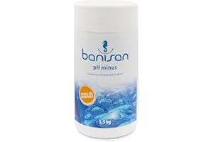Banisan pH-Minus Granulat 1,5 kg pH Wert Senker ph Minus -