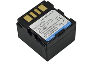 Amsahr Digital Replacement Camera and Camcorder Battery for JVC BN-VF707, GZ: D240, D270