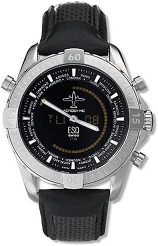 Aerodyne Digital World Time Strap