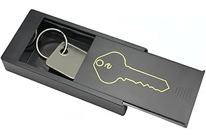 OMANA Hide a Magnetic Key Holder Emergency Box Secret Safe Spare Car Home House Key Hide