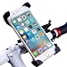 Produktbild KanCai Fahrrad Handyhalterung, Universal Handy Halterung Outdoor Fahrradhalterung Fahrrad Lenker 360° Drehbare Handyhalterung Handy GPS Halter-Schwarz