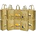 Price comparison product image Ava & Kings 10 pack Reusable Party Favor Kids Goodie Bags - Construction Work