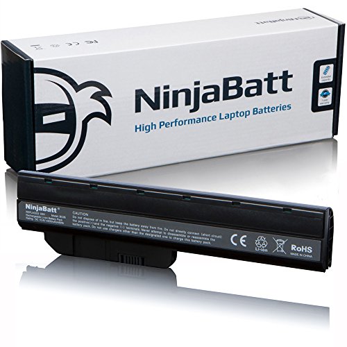 NinjaBatt® New Laptop-Akku für Hp Mini 311 vp502aa dm1-2010nr dm1-1000 HSTNN-UB0N dm1-2000 311c-1070sf dm1-1010ef 311c-1010sl 311c-1020sa dm1-1102sa – High Performance [6 Zellen/4400mAh/48WH]