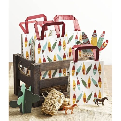 Talking Tables POW WOW Party behandeln Tasche mit Griffen, 8 Stück - 2