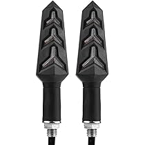 Freccie Moto LED Universali 12V - 4 Pezzi Con 15 LED Amber, Impermeabili IP67 Per Sport Bike E Scooter - Foto 3