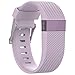 Produktbild TPulling Fitbit Charge HR Fast Silikon Strap Neuer Wiedereinbau-weicher Silikon-Armband-Bügel WristBand (Rosa)