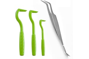 ILamourCar Tick Remover Tools for Dogs, 4pcs Tick Removal Tool Set, Painlessly Tick Remover for Dogs Cats Horses and Humans Pets