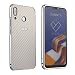 Produktbild HDOMI ASUS ZenFone 5 ZE620KL,ZenFone 5Z ZS620KL Hülle, Kohlefaser Backplate + Hochwertiger Aluminium-Legierung Frame Cover Stoßfest Schutzhülle für ASUS ZenFone 5 ZE620KL,ZenFone 5Z ZS620KL (Silber)