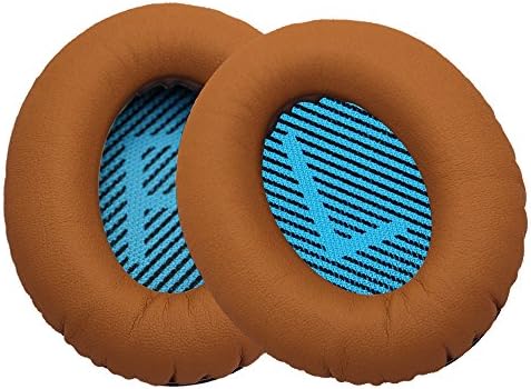 Bose Replacement Ear Pads Kit - Compatible with Quietcomfort 2/Quiet Comfort 15/QC 25/Ae2/Ae2i/Ae2w/Sound True/Sound Link (Brown)