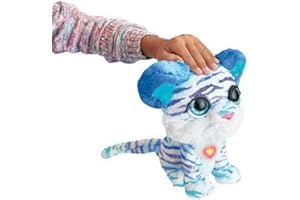 FurReal Hasbro Gattino delle Nevi (Peluche interattivo con Oltre 35 Combinazioni di Suoni e movimenti), 0