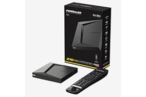 Formuler Z10 Pro MAX 4K Android 10 Ott - Reproductor Multimedia, 4 GB de RAM, 32 GB de Memoria Flash, Wi-Fi, Negro