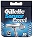Gillette Sensor Excel for Men Refill Razor Blade Cartridges - Pack of 10