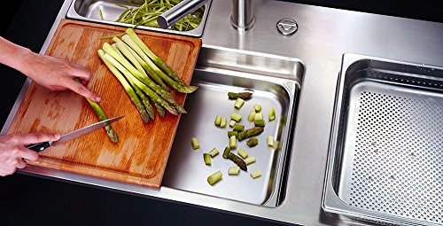 Naber, waterstation® cubic 980. Einbauspüle, Edelstahl, Becken re. - 4