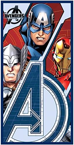 AVENGERS BLUE TOWEL