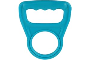 NAQQIOS Bottiglie con impugnatura in silicone, maniglia per bottiglia d'acqua avanzata da un gallone, maniglia per il trasporto della bottiglia d'acqua antiscivolo, maniglia del contenitore della caraffa