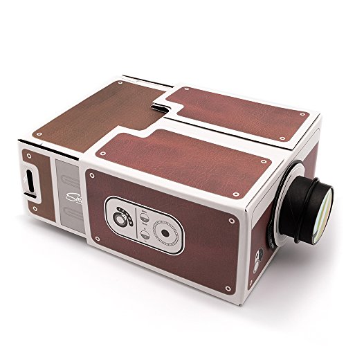 finoki finoki DIY intelligente Video proiettore Smartphone Projector Home Cinema del proiettore giocattolo